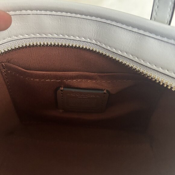 Coach White Mini City Bag - Picture 3 of 6